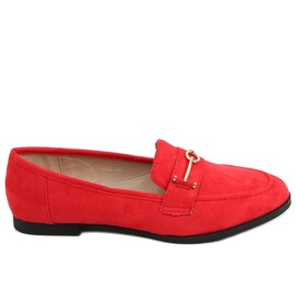 Red women's loafers GQ01 Red Red women's loafers GQ01 Red