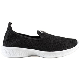 SHELOVET Slip-on Sports Shoes black SHELOVET Slip-on Sports Shoes black