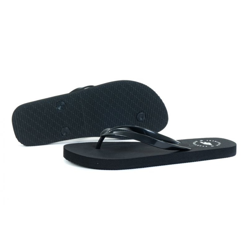4F W H4L21-KLD005 Black Flip Flops