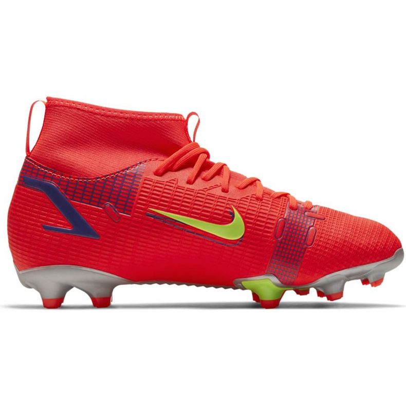 Nike Mercurial Superfly 8 Academy Mg Jr CV1127 600 soccer shoe red