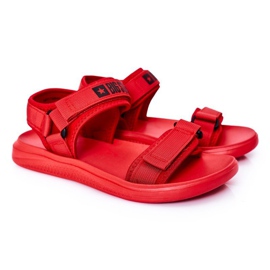 Sport Men's Sandals Big Star HH174844 Red