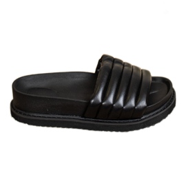 Seastar Light Eco Leather Slippers black Seastar Light Eco Leather Slippers black