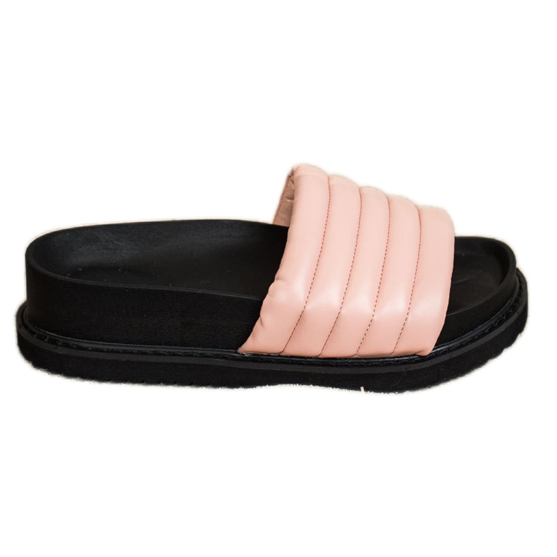 Seastar Light Eco Leather Slippers pink