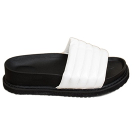 Seastar Light Eco Leather Slippers white