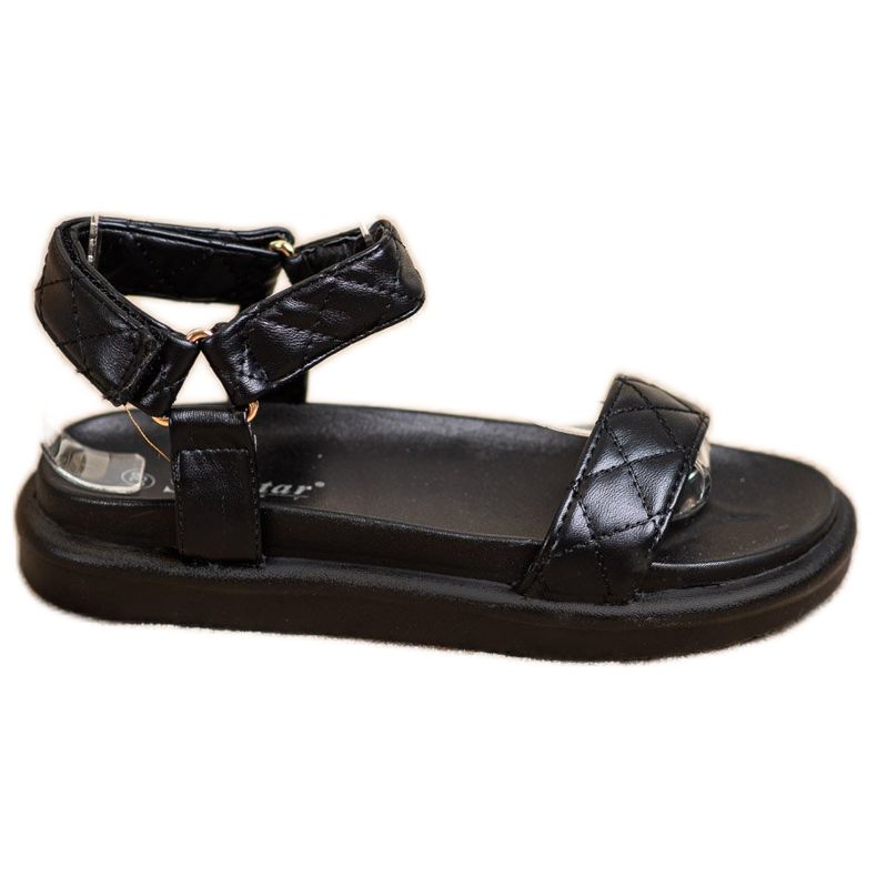 Seastar Black Sandals With Eco Leather