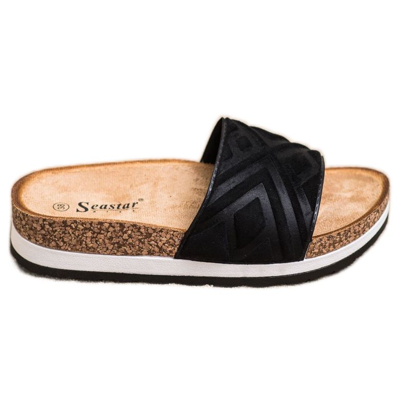 Seastar Classic Suede Slippers black