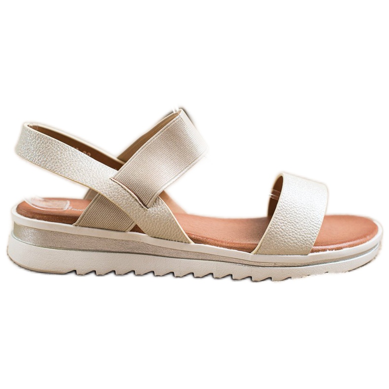 Best Shoes Fashionable Slip-On Sandals golden