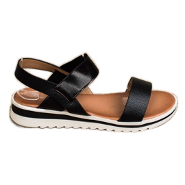 Best Shoes Fashionable Slip-On Sandals black