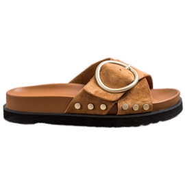 Renda Casual Slippers brown Renda Casual Slippers brown