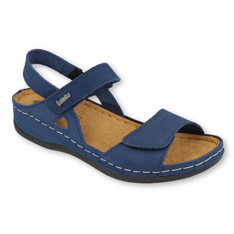 Inblu women's shoes sandals 158D101 navy blue