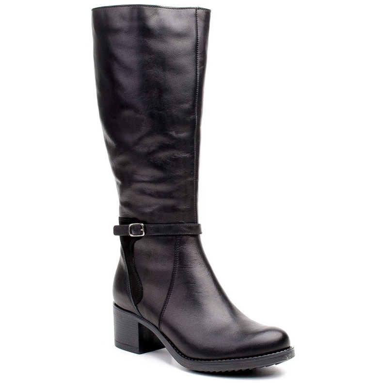 Marco Shoes Comfortable women's boots 0928K for frosty days black
