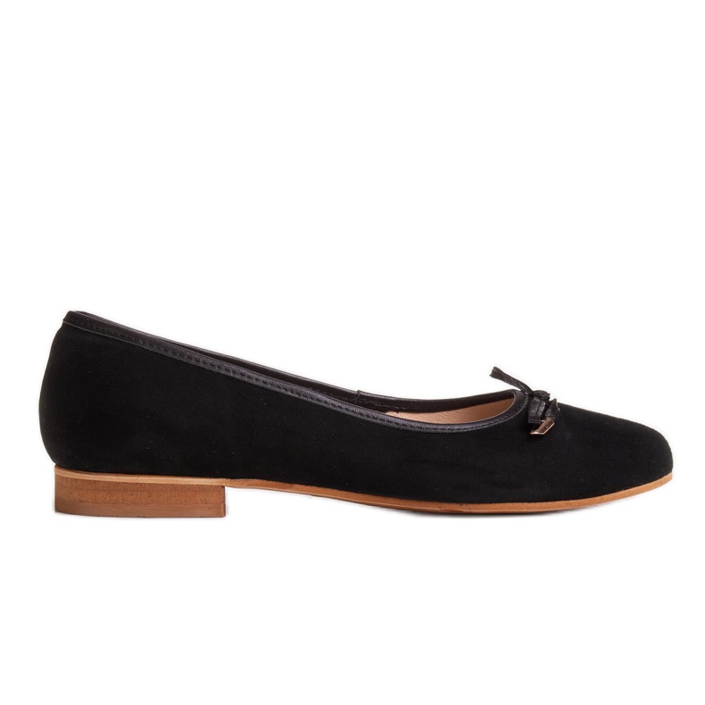 Marco Shoes Suede 1152P ballerinas in black