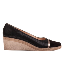 Marco Shoes Shoes 1205P Marco on the wedge black