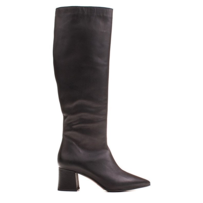 Marco Shoes Elegant, slender black boots