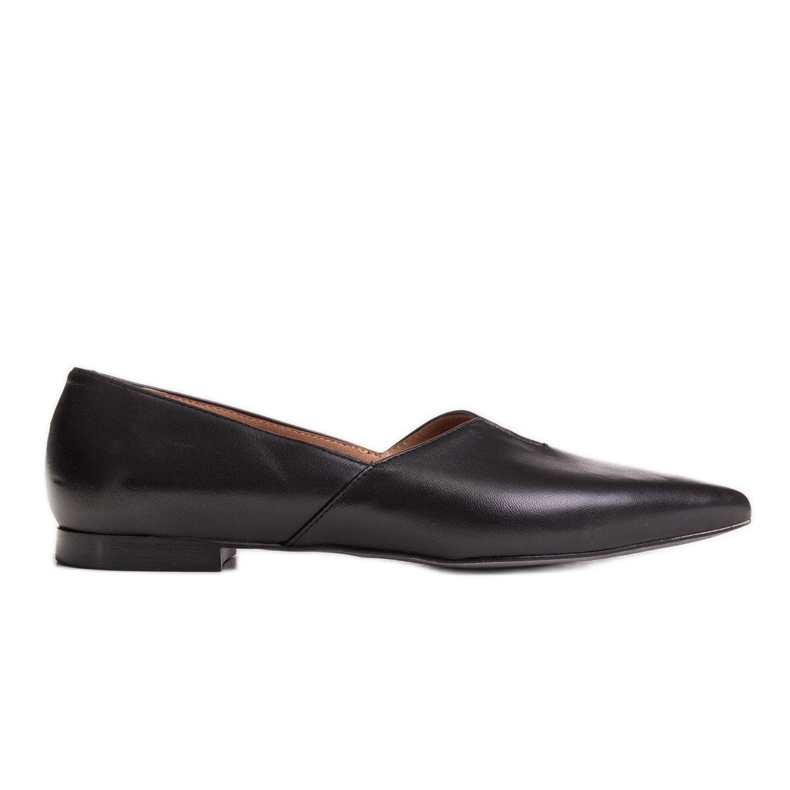 Marco Shoes Black Marco 1285P women's ballerinas with a cut-out Marco Shoes Black Marco 1285P women's ballerinas with a cut-out