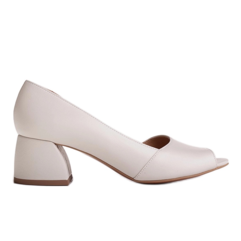Marco Shoes Leather white pumps 1505P Marco Shoes Leather white pumps 1505P