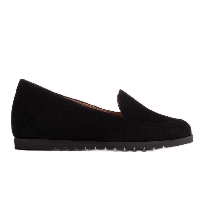 Marco Shoes Comfortable 1595P low shoes on the wedge black
