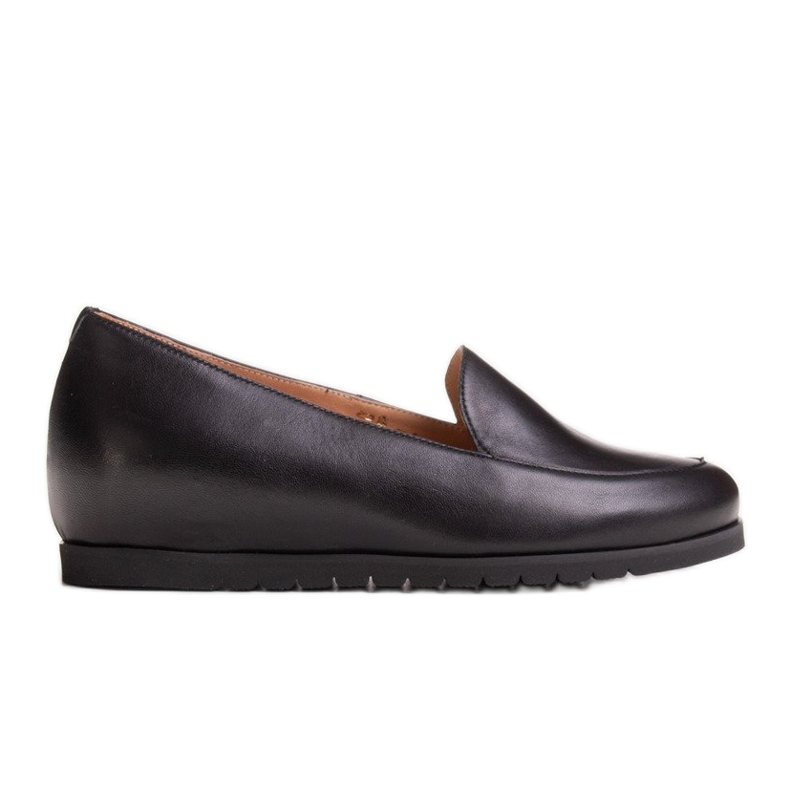 Marco Shoes Comfortable 1595P low shoes on the wedge black Marco Shoes Comfortable 1595P low shoes on the wedge black
