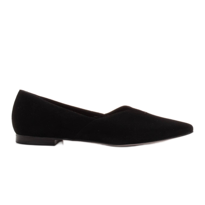 Marco Shoes Black Marco 1285P women's ballerinas with a cut-out Marco Shoes Black Marco 1285P women's ballerinas with a cut-out