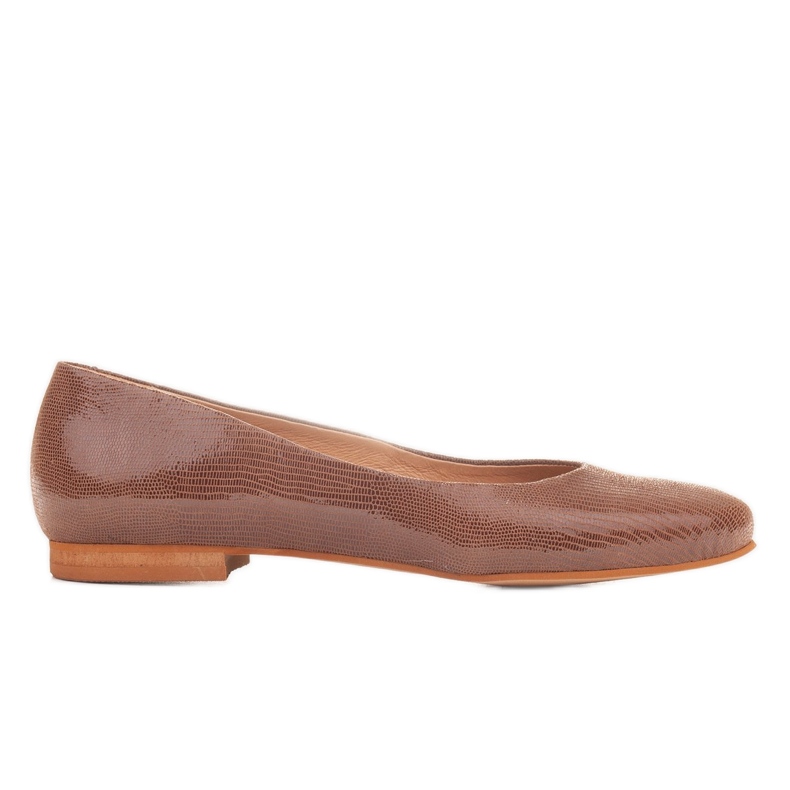 Marco Shoes Brown suede leather ballerinas Marco Shoes Brown suede leather ballerinas