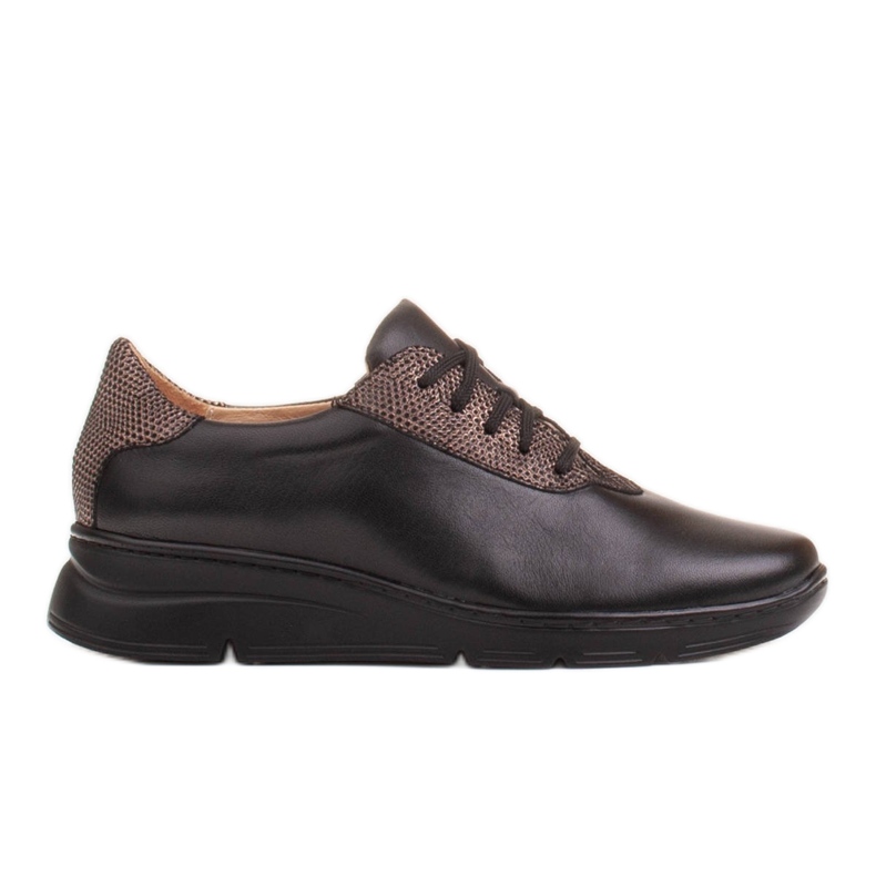 Radoskór Comfortable black women's shoes for a wider foot Radoskór Comfortable black women's shoes for a wider foot