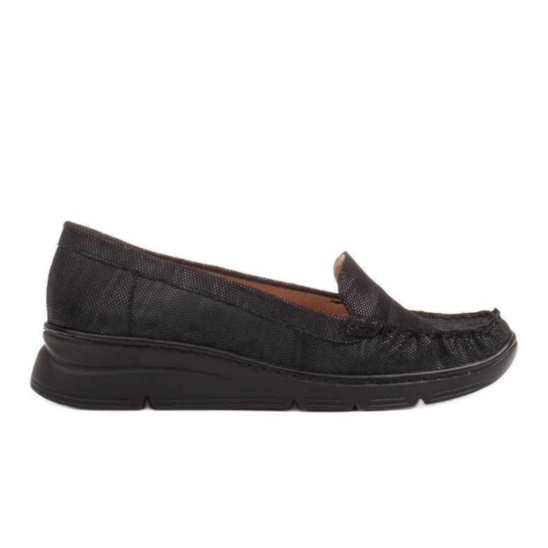 Radoskór Comfortable black women's shoes for a wider foot Radoskór Comfortable black women's shoes for a wider foot