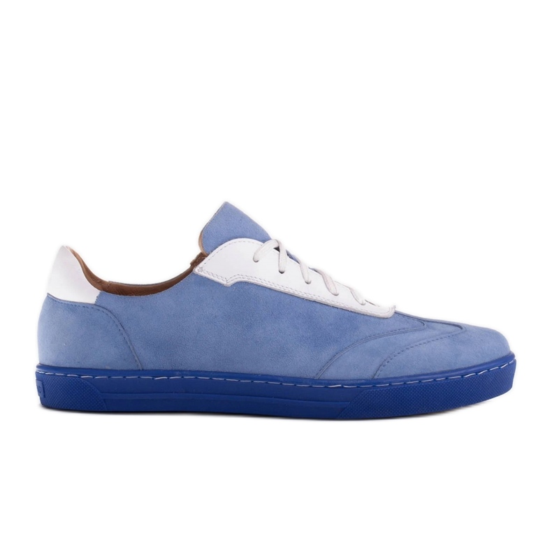 Marco Shoes Sports sneakers made of high-quality natural suede blue Marco Shoes Sports sneakers made of high-quality natural suede blue