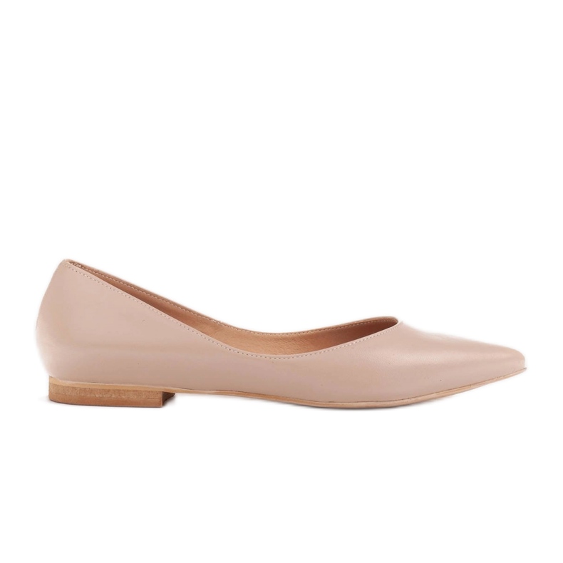 Marco Shoes Women's ballerinas with low sides beige