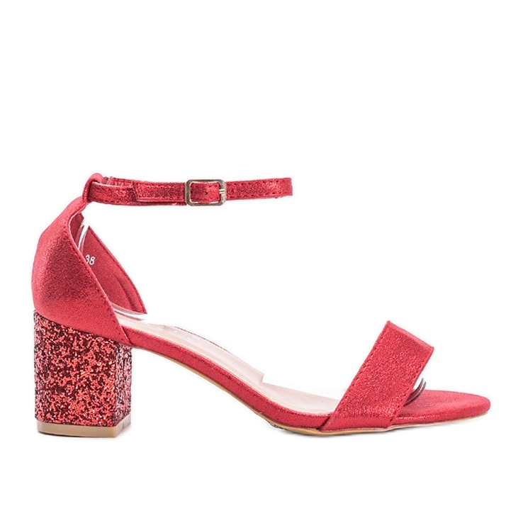 Red sandals on the You Know post