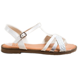 Laura Mode Casual Sandals white