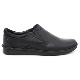 Kampol Black men's slip 20/5 shoes