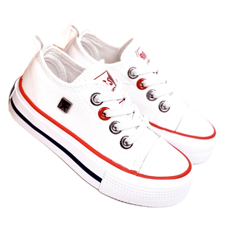 Children's Classic Low Sneakers Big Star HH374089 White