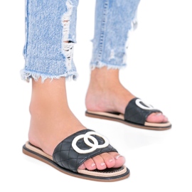 Black women's Ypsy slippers