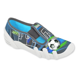 Befado children's shoes 290Y223 blue grey