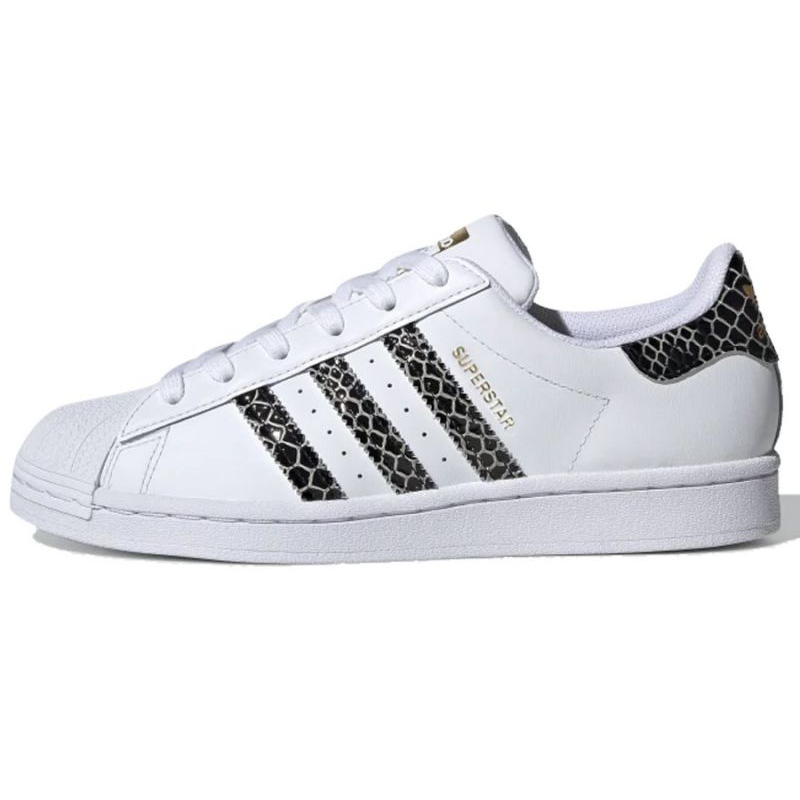 Snakeskin adidas superstar sales