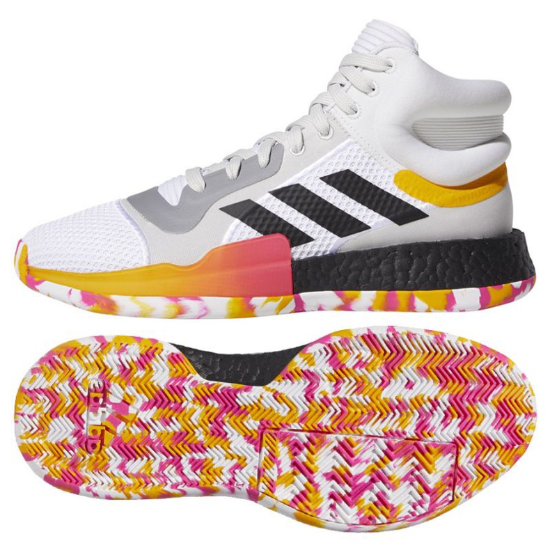 Adidas Marquee Boost M G26212 basketball shoe multicolored white