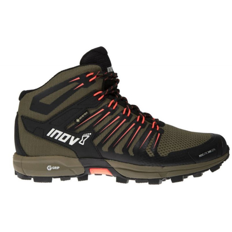Trekking shoes Inov-8 Roclite G 345 Gtx W 000803-BRCO-M-01 brown blue