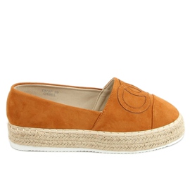 Espadrilles camel T379P Camel brown