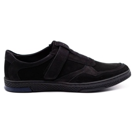 Polbut Men's casual leather shoes 2102 black Polbut Men's casual leather shoes 2102 black