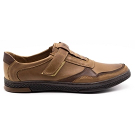 Polbut Men's casual leather shoes 2102 brown Polbut Men's casual leather shoes 2102 brown
