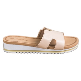 Groto Gogo Classic Comfortable Slippers beige