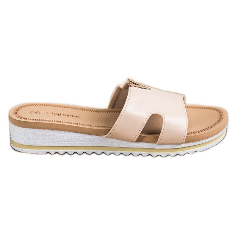 Groto Gogo Classic Comfortable Slippers beige