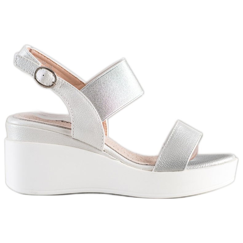 Weide Fashion Silver Sandals Weide Fashion Silver Sandals