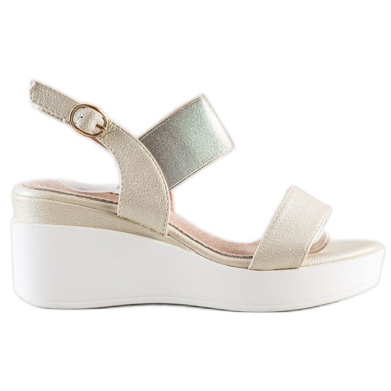 Weide Gold Fashion Sandals golden