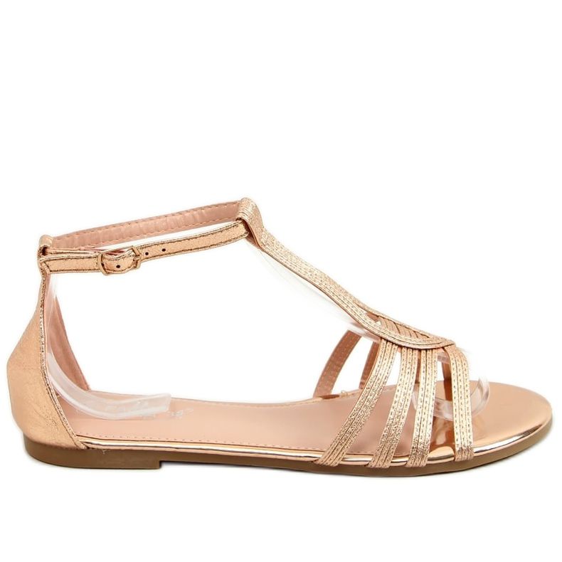 Champagne women's sandals SM0024 Champagne golden