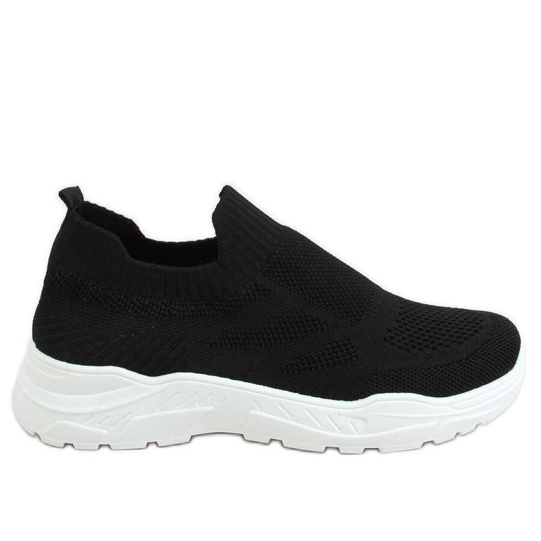 Black LA172P Black socks sports shoes