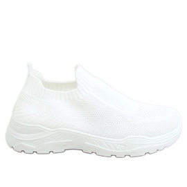 White LA172P White socks sports shoes