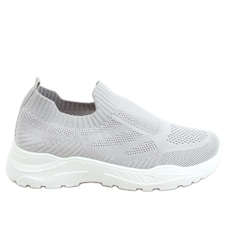 Gray LA172P Gray socks sports shoes grey Gray LA172P Gray socks sports shoes grey