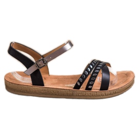 Queen Vivi Fashionable sandals black