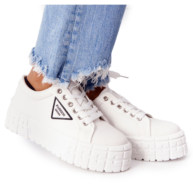 Women's Sneakers White Big City Life
